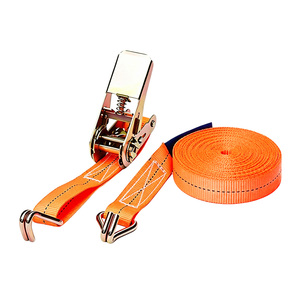Sangle d'arrimage à cliquet robuste avec crochet zingué pour camion, moto, remorque – Sécurisation du chargement - Product Image 3