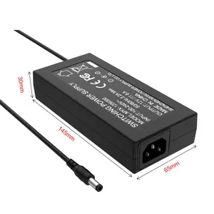 90W Ac adaptörü 48v 2a 5v 6v 9v 12v 15v 24 volt 1a 2a 3a 4a 5a 6a 8a 5 Amp masaüstü güç adaptörü