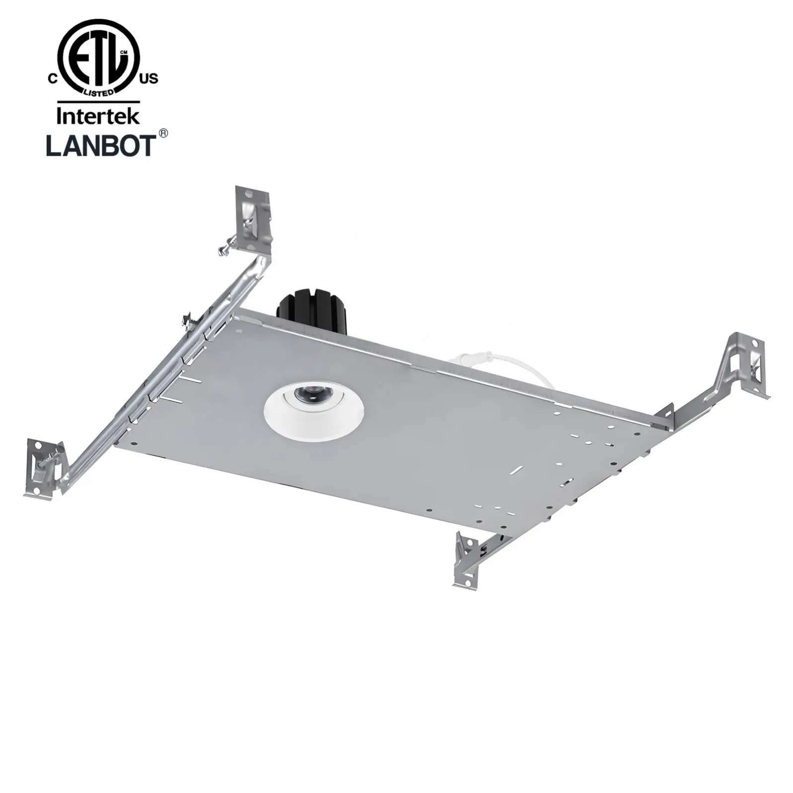 ETL list 120V 3 inch Recessed Downlight MR11 MR16 PAR30 GU10/MR16 Module Lamp Holder LED Module Down Light Fixture Fitting