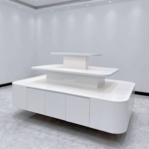 เคาน์เตอร์จำหน่ายเครื่องสำอางและครีมบำรุงผิวสำหรับศูนย์การค้าตามสั่งสำหรับห้างสรรพสินค้าในซูเปอร์มาร์เก็ต - Product Image 5