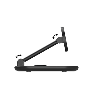 Cargador Inalámbrico <span class=keywords><strong>Magsafe</strong></span> Plegable de Tamaño Completo para <span class=keywords><strong>Apple</strong></span> y Samsung Watch, Soporte Ajustable para Teléfono, Cargador para TWS - Product Image 4
