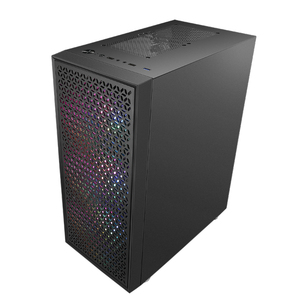 新製品!安い冷却コンピューターケースPCデスクトップストック7スロットSamaArgbストライプゲーミングケーシングAbsプラスチックコンピューティングATXCN; GUA - Product Image 6