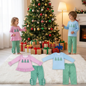 Nuevo Diseño de Ropa para Niños, Conjuntos de Ropa para Bebés Niñas, Conjuntos de Pantalones de Manga Larga para Navidad - Product Image 4