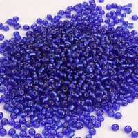 Sachet de 450g – Perles Mini en Verre Pas Chères en Gros 2, 3, 4mm 11/0, Perles de Rocaille en Verre Colorées pour Broderie et Bijoux DIY