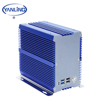 Boîtier industriel robuste 3865U X86 Mini PC Din Rail Stock intégré Ordinateur industriel