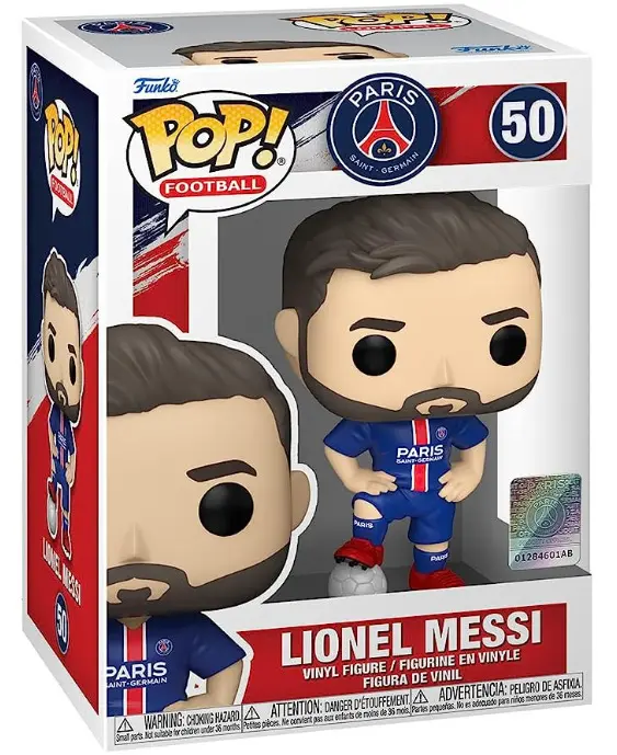Pop Asociación de Fútbol Argentino 10 Lionel Messi figura de acción vinilo modelo juguetes AFA con caja colección regalo al por mayor