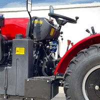 Tracteur agricole 50 CV 4x4 pour serres, système hydraulique et service après-vente – Prix de gros