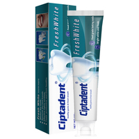 Dentifrice au bicarbonate de soude pur et frais personnalisable pour la maison et l'hôtel, voyage, parfum menthe.