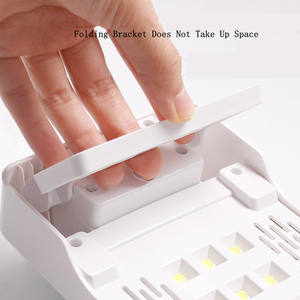 24LED 塑料指甲干燥灯 72W 全功能凝胶指甲油干燥器 2 合 1 可折叠手枕干燥器 美甲设备 支架 家用 - Product Image 4