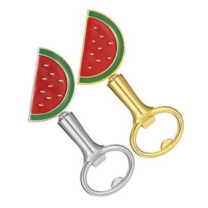 Watermelon Bottle Opener Zinc Alloy Portable Reusable <b>Bar</b> <b>Tool</b> Gold And Silver Color - Product Image 4