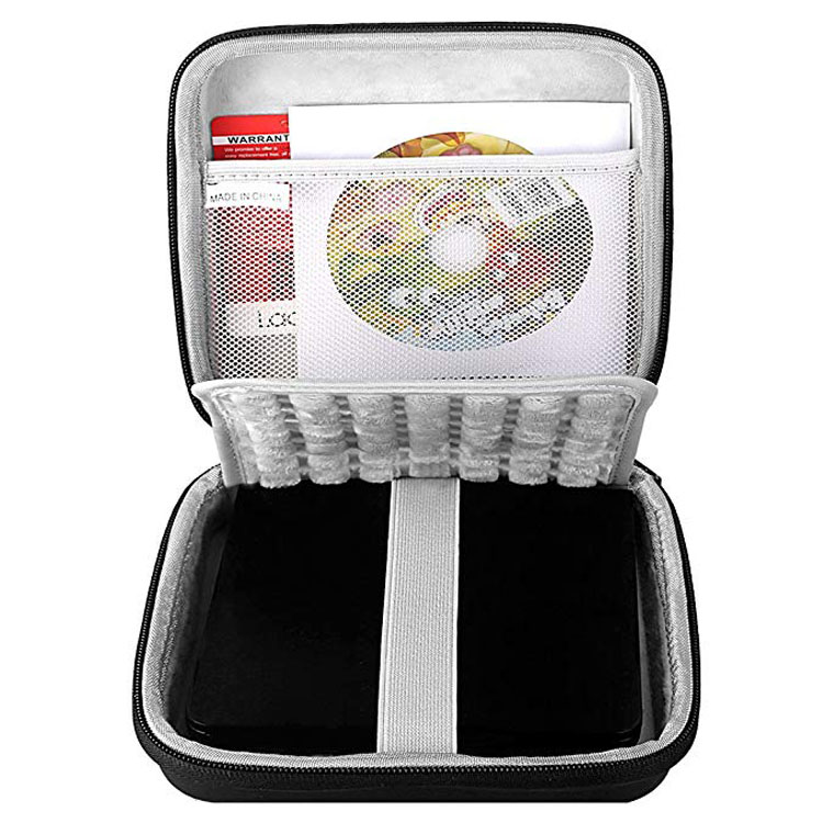 Оптовая продажа, жесткие переносные Чехлы для Dvd-плеера, рамка из ЭВА, Оригинальный чехол для компакт-дисков для девушек