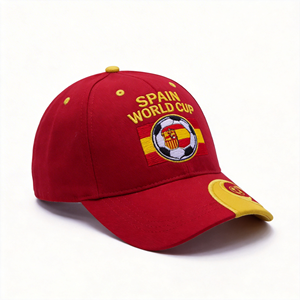 Gorra de Béisbol de Algodón Ajustable para Adultos Unisex con Bordado de Logotipo Personalizado para Fanáticos del Fútbol - Product Image 3