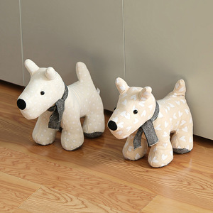 Juguete de peluche para perro con forma de tope de puerta de tela, material de arena fina, estilo escandinavo, montaje en suelo, decorativo, a prueba de viento, barrera anticolisión - Product Image 2