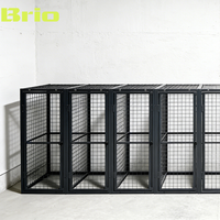 Casier d'équipement robuste BRIO à haute résistance, compartiments personnalisables pour machines industrielles et pièces détachées
