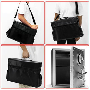 Yihuaxing Túi đựng tiền tài liệu chống cháy lớn 17x12x5.8 inch túi đựng tài liệu an toàn chống nước - Product Image 5