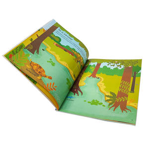 Livres d'autocollants personnalisés sur les animaux et les dinosaures en anglais, livres d'autocollants réutilisables, service d'<span class=keywords><strong>impression</strong></span> pour enfants - Product Image 3