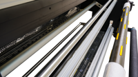 Impresoras de sublimación de 1,9 m, 4 6 I3200 cabezal, impresora de papel de sublimación textil, máquina de impresión plotter con barra de baile de tensión de aire