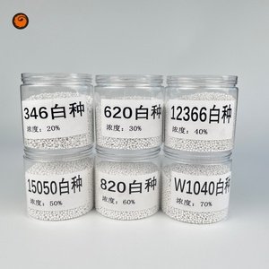 Masterbatch in Plastica di Colore Bianco PE PET PC ABS TPE TPU PLA PVC Masterbatch Neri - Product Image 4