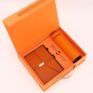 Promotional Business Gifts Corporate Gift <b>Set</b> for Employees Annual Events-Luxury Handmade Embossed A5 Paper <b>Notebook</b> <b>Set</b> Custom - Product Image 4