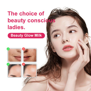 ผงเครื่องดื่มนมบำรุงผิว OEM ผสมแอล-กลูตาไธโอน โคคิวเท็น แอสตาแซนธิน 12 ซอง รสสตรอว์เบอร์รี สูตรอาหารเสริมนมชา - Product Image 3