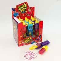 Nouvelle conception de bonbons acidulés, bonbons gélifiés aux saveurs assorties, bonbons liquides sucrés, vente en gros