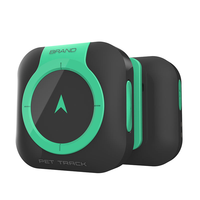Neuestes Luxus-Haustier-E-Halsband IP67 Wasserdicht Wiederaufladbar Lange Standby-Zeit GPS-Tracker mit Gesundheitsmonitor Schritt- und Schlafüberwachung