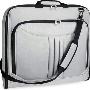 Housse de costume portable multifonctionnelle de haute qualité, sac de rangement imperméable et anti-poussière, sac de voyage d'affaires, échantillon gratuit en nylon - Product Image 5