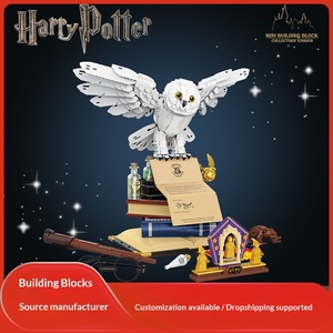 <span class=keywords><strong>Juguete</strong></span> de Plástico ABS Compatible para Construir Bloques, Modelo Búho Hedwig 24001, para Adultos y Niños - Product Image 2