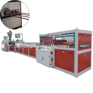SCHLUSSVERKAUF Qingdao Jinsu PVC eine Form vier-aus Rohrmaschine Extrusionslinie Maschinen