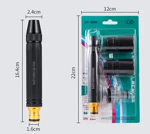 High Pressure Gun Spray And Adjustable Spray Garden Lawn Sprinkler Gun Car Wash