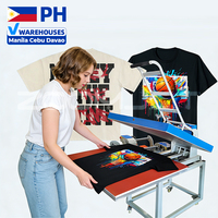 Presse à chaud grand format 80x100cm à prix d'usine – Stock PH, entrepôts de Manille, Davao, Cebu – Pour T-shirts, tissus, DTF, sublimation