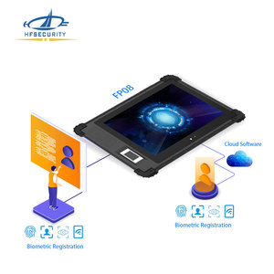 Hfsecurity fp08 8 inch cầm tay di động Android sinh trắc học máy tính bảng mặt nhận dạng thẻ vân tay gồ ghề máy tính bảng công nghiệp - Product Image 4