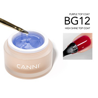 CANNI Gel de Uñas de Alta Calidad, Nueva Serie, 10g, 3 en 1, Base, Capa Superior, Gel Acrílico Duro, Uso Profesional en Salón, Tamaño Grande, Gel UV