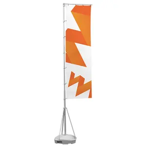 Atacado Melhor Qualidade Tear Drop Banner Mockup Display Stand Bandeira Banner Personalizado Cores Imprime Bandeiras De Mesa