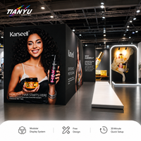 Système d'affichage en aluminium TIANYU pour stand de salon professionnel, idéal pour la promotion de marque, les événements d'entreprise, les conférences et la vente au détail