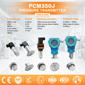 Transmisor de Presión de Diafragma Plano, Sensor 316L, Salida 4-20mA, Rosca G1/2, 12-30VDC, IP65, Transmisor de Presión 0-5V Hirschmann - Product Image 4