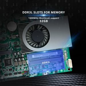 Carte mère HISWISER ITX intégrée avec processeur <span class=keywords><strong>Intel</strong></span> <span class=keywords><strong>Core</strong></span> <span class=keywords><strong>I5</strong></span> <span class=keywords><strong>6200U</strong></span>, prend en charge 2 x DDR3 MAX 32 Go, SSD M.2 NvMe SATA, ordinateur de bureau - Product Image 2