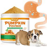 Oimmal 200g Compléments Naturels Professionnels Personnalisés pour la Santé des Animaux Poudre de Citrouille pour Chiens et Chats Favorise la Santé Intestinale