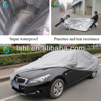 Housse de voiture en coton PVC imperméable, résistante, protection tout temps, quatre saisons, ajustement universel