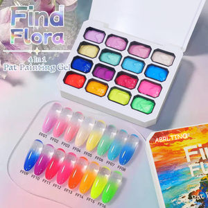 สีเจลเพ้นท์เล็บแบบฟองน้ำ 16 สี สำหรับทำเล็บแบบเฟรนช์ เกรเดียนท์ บลัช บลูมมิ่ง  งาน DIY  ลายศิลปะ  ได้รับการรับรองฮาลาล - Product Image 5