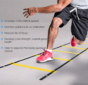 Escada de Treinamento de Agilidade e Velocidade FDFIT FD-FOOTBALL-01 para Futebol, Basquete e Treinadores, Equipamento de Exercício para Pés Personalizável - Product Image 5