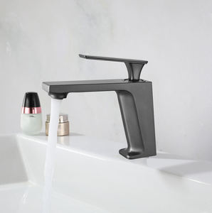 Modern Style Chrome A-level Brass Basin Faucet, Hot and Cold Basin Mixer, Kaiping Factory Bathroom Faucet - Product Image 1