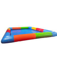 Piscine gonflable de grande taille de haute qualité, spécialement conçue pour les activités commerciales, en PVC, pour les parcs et les places en plein air