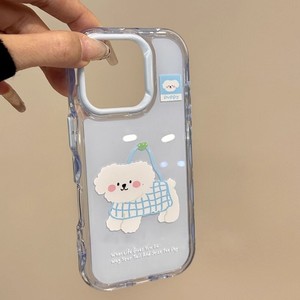 Nouveau dessin animé maille sac chiot <span class=keywords><strong>pour</strong></span> <span class=keywords><strong>iPhone</strong></span> 17 16 15 14 13 12 <span class=keywords><strong>11</strong></span> <span class=keywords><strong>Pro</strong></span> Max Air étui de téléphone portable - Product Image 4