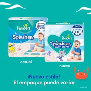 Pañales de Natación Splashers 100% al por Mayor, Talla Mediana, 11 Unidades, Fáciles de Quitar, Diseño Estampado, Para Bebés de 3 Meses en Adelante - Product Image 6