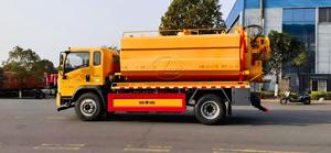 Camión de Saneamiento Weichai 220HP SINOTRUK M3 4x2 con Distancia entre Ejes de 3900/4200mm, Doble Función de Chorro y Succión de Lodos, Exportación a Todo el Mundo - Product Image 3