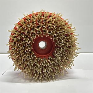 <span class=keywords><strong>Brosse</strong></span> abrasive <span class=keywords><strong>ronde</strong></span> en fil de longue durée <span class=keywords><strong>Brosse</strong></span> abrasive en diamant <span class=keywords><strong>pour</strong></span> pierre de marbre de granit - Product Image 4