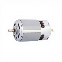 Motor DC Magnet Permanen 775 Compact Silent Micro Brushed Torsi Tinggi Tertutup Rapat ROHS 6V untuk Kipas Sepeda Listrik, Perahu, dan Rumah