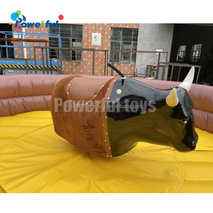 Juego comercial de toro mecánico Máquina de paseo de toro mecánico Simulador de adultos Montar toro mecánico a la venta - Product Image 5