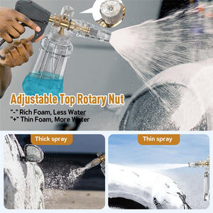 Lance à <span class=keywords><strong>mousse</strong></span> pour le nettoyage des voitures série K avec adaptateur Karcheri Buse haute pression <span class=keywords><strong>Mousse</strong></span> - Product Image 5